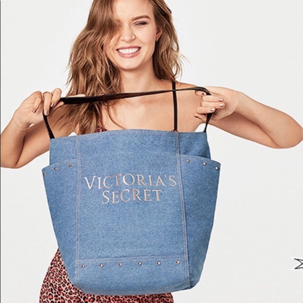 Victoria Secret Denim Shoulder Bag